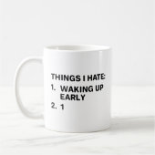 Dinge, die ich hasse kaffeetasse (Links)