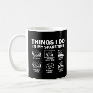 Dinge, die ich im Camping meiner Freizeit mache Kaffeetasse