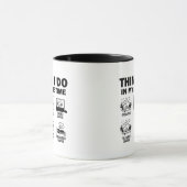 Dinge, die ich im Camping meiner Freizeit mache Tasse (Zentrum)
