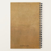 Dinge, die ich in Meetings gewollt habe, aber nich Notizblock (Rückseite)