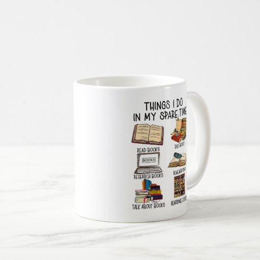 Dinge, die ich in meinem alten Zeitbuch über Bibli Kaffeetasse (VorderseiteRechts)