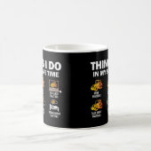 Dinge, die ich in meinem Freizeit-Traktor mache Kaffeetasse (Mittel)