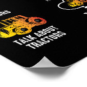 Dinge, die ich in meinem Freizeit-Traktor mache Poster (Ecke)