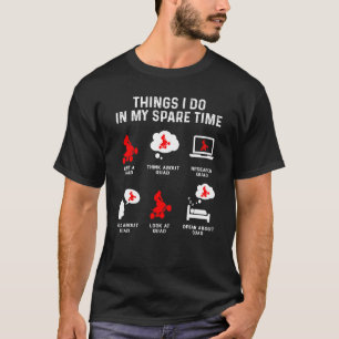 Dinge, die ich in meinem Vortrag zur freien Zeit m T-Shirt