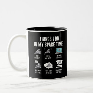 Dinge, die ich in meinen vergnügten Fahrrädern mac Zweifarbige Tasse