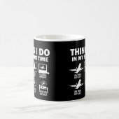 Dinge, die ich in meinen Zeitflugzeugen mache Kaffeetasse (Mittel)