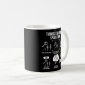 Dinge, die ich in meiner Freizeit Agronomin tun Kaffeetasse (VorderseiteRechts)