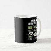 Dinge, die ich in meiner Freizeit Aquarium tun Kaffeetasse (VorderseiteRechts)