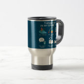 Dinge, die ich in meiner Freizeit beim Funny Fishi Reisebecher (VorderseiteRechts)