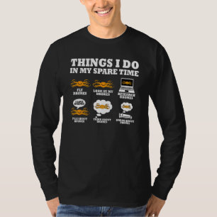 Dinge, die ich in meiner Freizeit-Drohne-Pilot-Qua T-Shirt