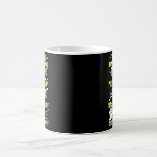 Dinge, die ich in meiner Freizeit Frisbee Sport Di Kaffeetasse (Mittel)