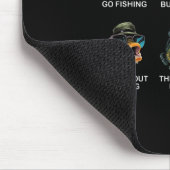 Dinge, die ich in meiner Freizeit Funny Fishing 2 Mousepad (Ecke)
