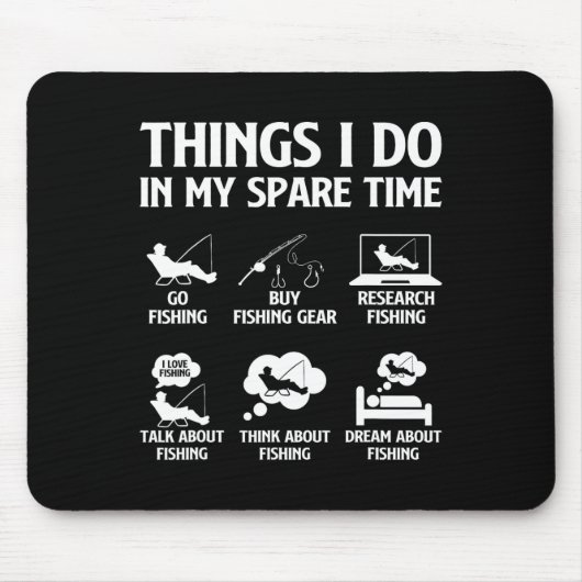 Dinge, die ich in meiner Freizeit mache, Angels Ju Mousepad (Vorne)