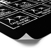 Dinge, die ich in meiner Freizeit mache Begehren Poster (Ecke)