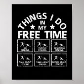 Dinge, die ich in meiner Freizeit mache Begehren Poster (Vorne)