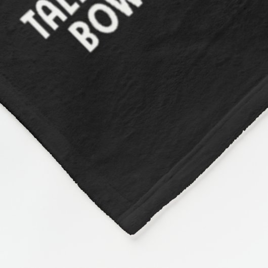 Dinge, die ich in meiner Freizeit mache Bowling Bo Fleecedecke (Ecke)