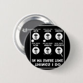 Dinge, die ich in meiner Freizeit mache Disc Golf Button (Vorne & Hinten)