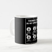 Dinge, die ich in meiner Freizeit mache Disc Golf Kaffeetasse (Vorderseite Links)
