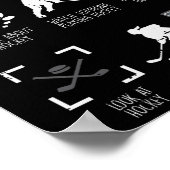 Dinge, die ich in meiner Freizeit mache Eishockey  Poster (Ecke)