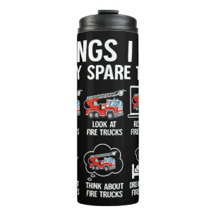 Dinge, die ich in meiner Freizeit mache Feuerwehra Thermosbecher
