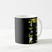 Dinge, die ich in meiner Freizeit mache Frisbee-Sp Kaffeetasse (VorderseiteRechts)