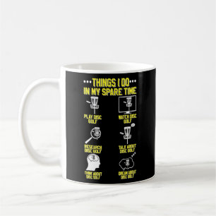 Dinge, die ich in meiner Freizeit mache Frisbee-Sp Kaffeetasse
