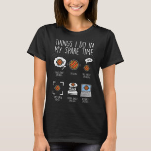 Dinge, die ich in meiner Freizeit mache Grillen Lu T-Shirt