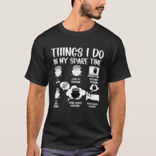 Dinge, die ich in meiner Freizeit mache, Kreuzfahr T-Shirt