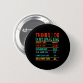 Dinge, die ich in meiner Freizeit mache, lustige A Button (Vorne & Hinten)
