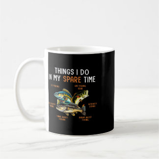 Dinge, die ich in meiner Freizeit mache Lustige Fi Kaffeetasse