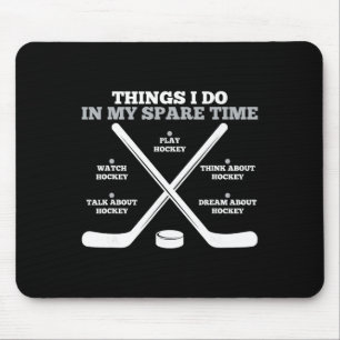 Dinge, die ich in meiner Freizeit mache Lustige Ju Mousepad