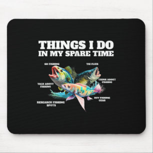 Dinge, die ich in meiner Freizeit mache Lustiger A Mousepad