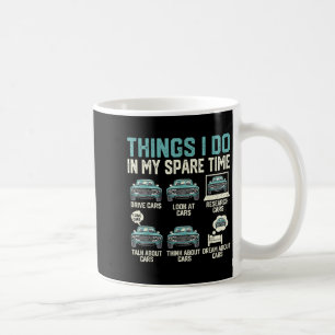 Dinge, die ich in meiner Freizeit mache - Lustiger Kaffeetasse