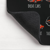 Dinge, die ich in meiner Freizeit mache, lustiger Mousepad (Ecke)