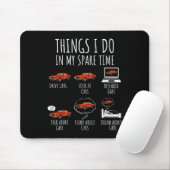 Dinge, die ich in meiner Freizeit mache, lustiger Mousepad (Mit Mouse)