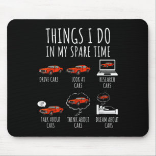 Dinge, die ich in meiner Freizeit mache, lustiger Mousepad