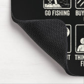Dinge, die ich in meiner Freizeit mache, lustiger  Mousepad (Ecke)