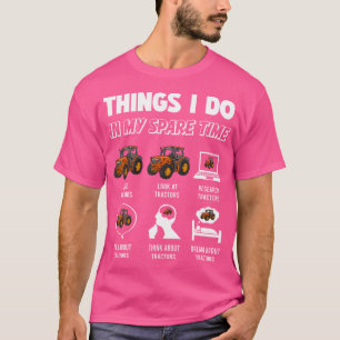 Dinge, die ich in meiner Freizeit mache, lustiger  T-Shirt