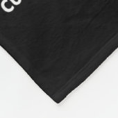 Dinge, die ich in meiner Freizeit mache Lustiger W Fleecedecke (Ecke)
