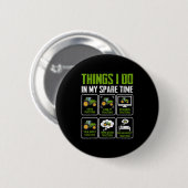 Dinge, die ich in meiner Freizeit mache, Traktorli Button (Vorne & Hinten)