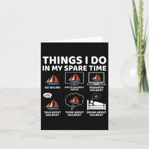 Dinge, die ich in meiner Freizeit mit dem Segelboo Karte