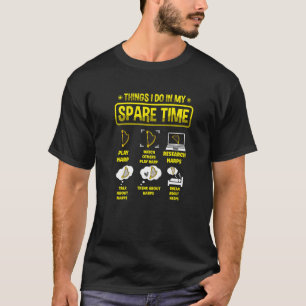 Dinge, die ich in meiner Freizeit Musiker Musical T-Shirt