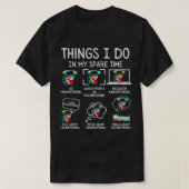 Dinge, die ich in meiner Freizeit paramotoring Par T-Shirt (Design vorne)