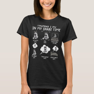 Dinge, die ich in meiner Freizeit Shirt Katzen lus
