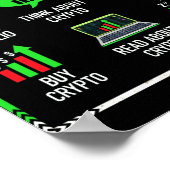 Dinge, die ich in meiner Freizeit Trading Crypto i Poster (Ecke)
