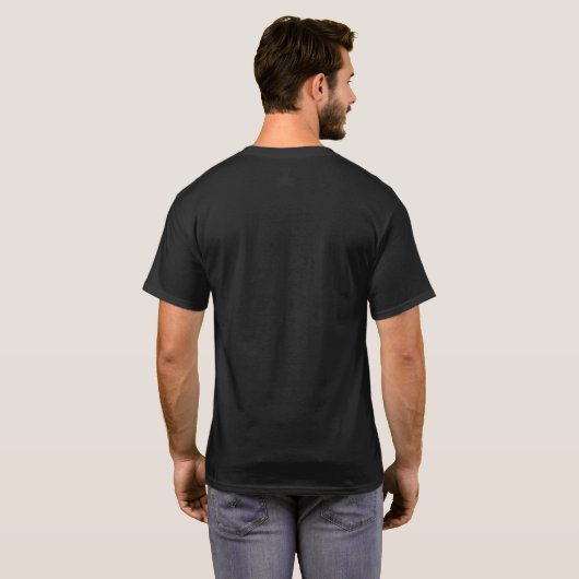 Dinge, die ich in meiner Freizeit Traktor Funny tu T-Shirt (Schwarz voll)