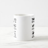 Dinge, die ich in meiner Freizeit tue Capybara Lus Kaffeetasse (Mittel)