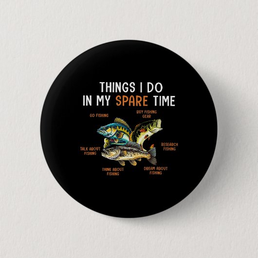 Dinge, die ich in meiner Freizeit tue, Dinge, die Button (Vorderseite)