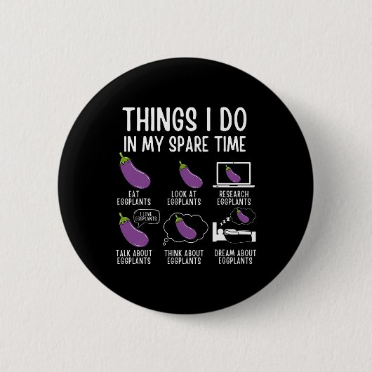 Dinge, die ich in meiner Freizeit tue, Entgiftung Button (Vorderseite)