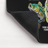 Dinge, die ich in meiner Freizeit tue, Funny Fishi Mousepad (Ecke)